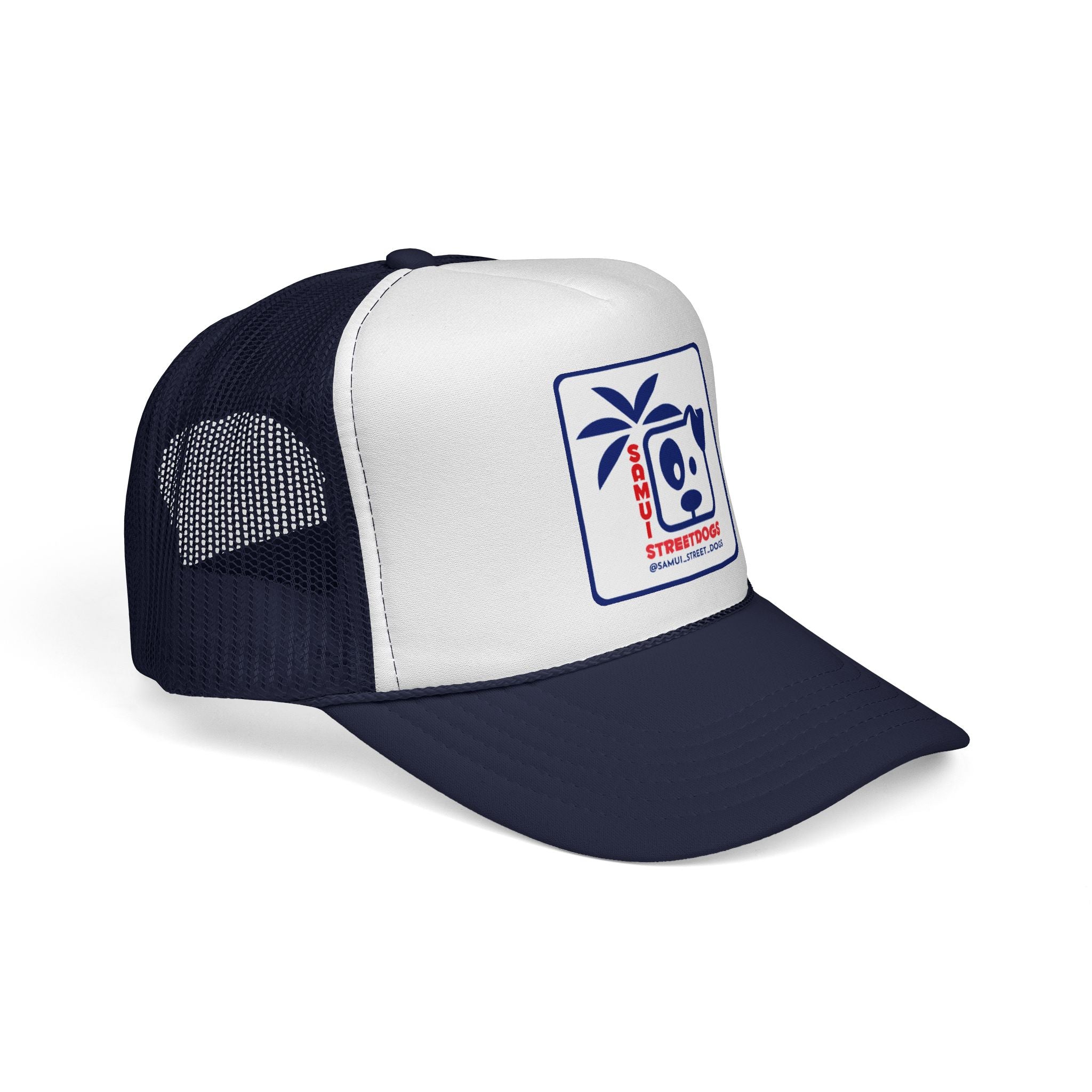 Classic Trucker Samui Street Dogs Logo Hat
