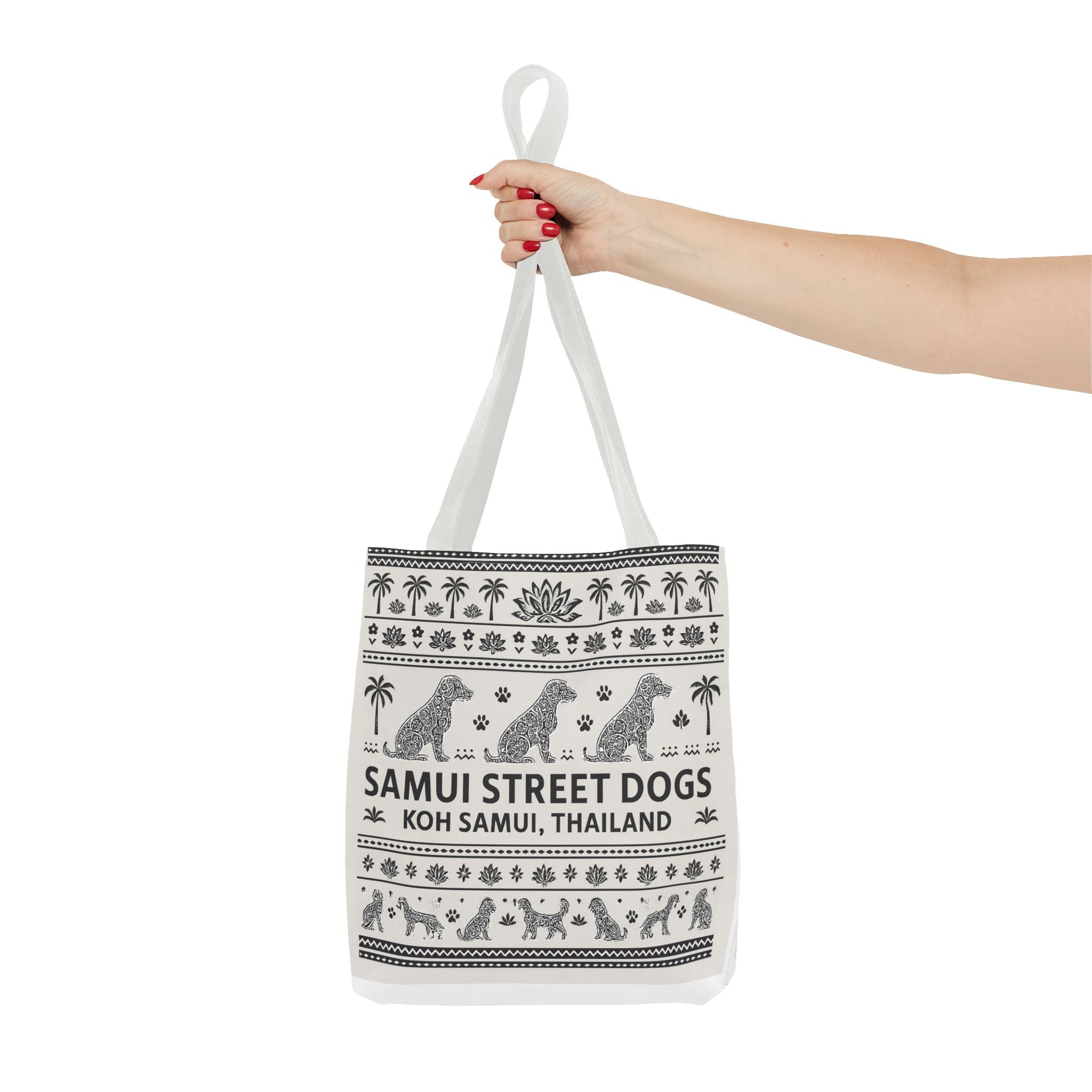 Thai Inspired Tote White