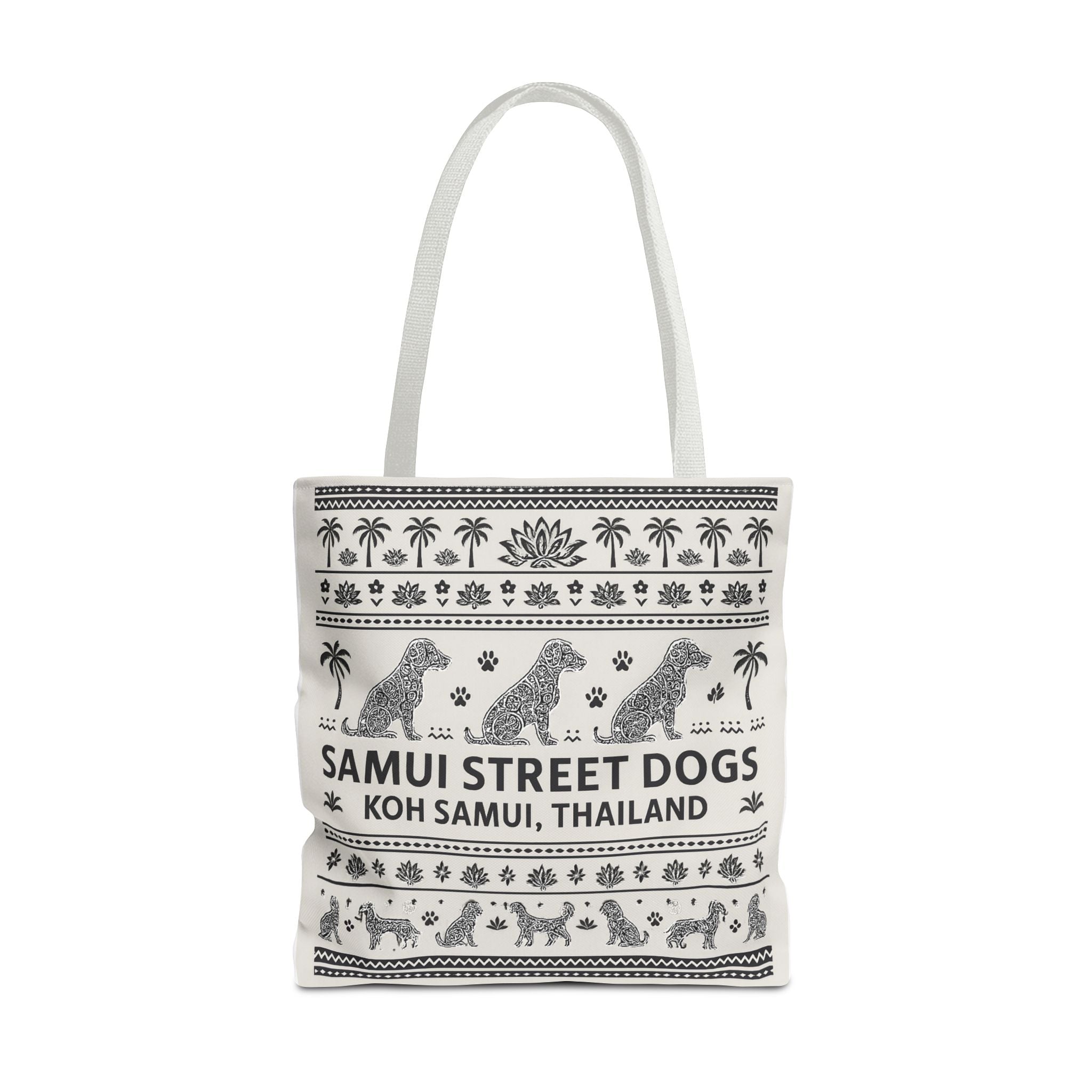 Thai Inspired Tote White