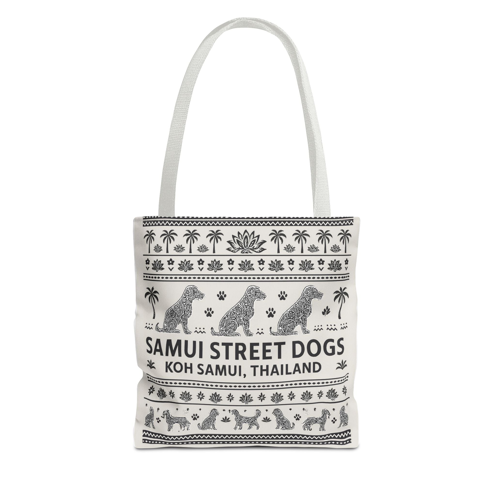 Thai Inspired Tote White